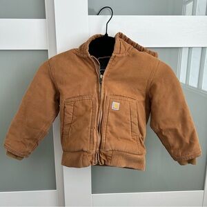 Carhartt Tan Hooded Jacket 2T
